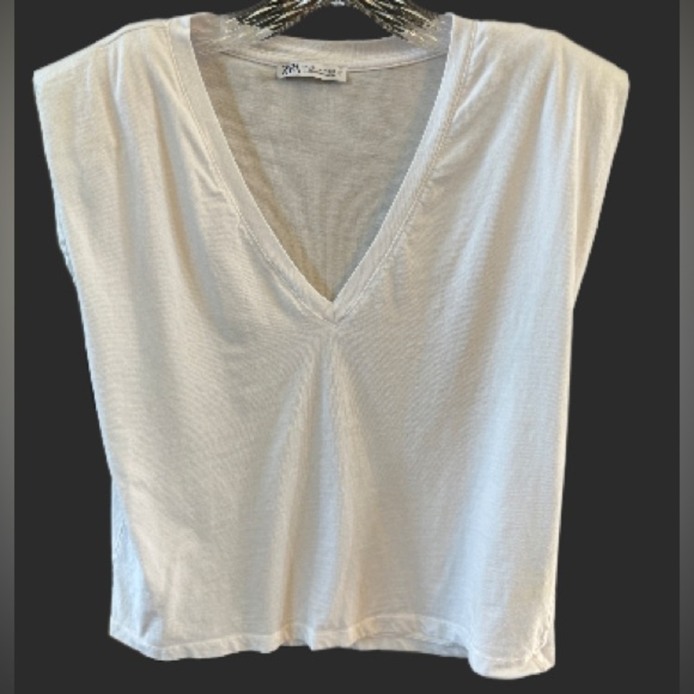 Zara Shoulder Pad Top